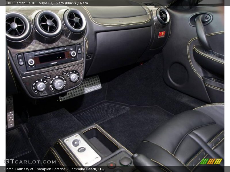Nero (Black) / Nero 2007 Ferrari F430 Coupe F1