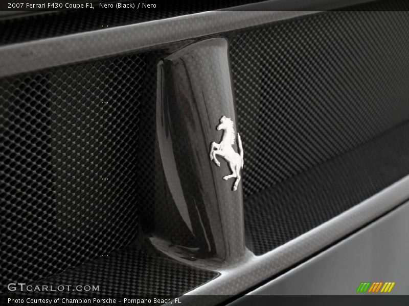 Nero (Black) / Nero 2007 Ferrari F430 Coupe F1