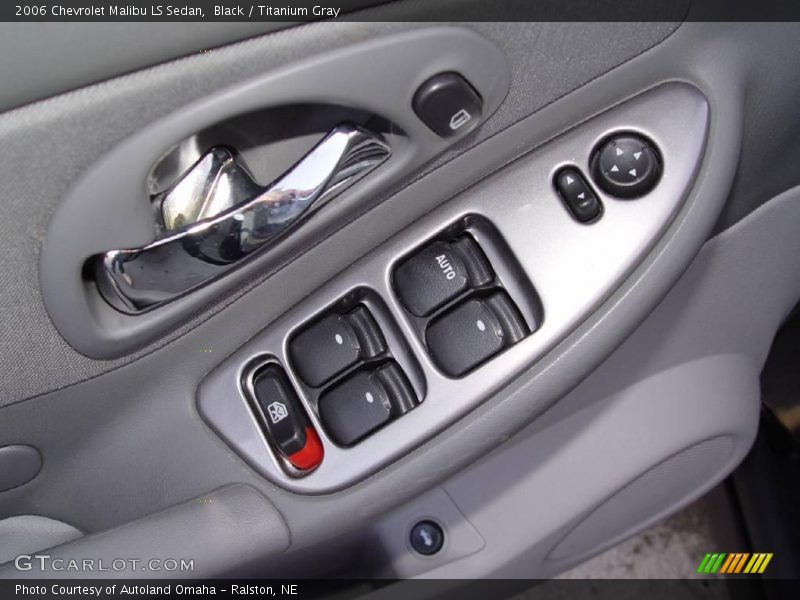 Black / Titanium Gray 2006 Chevrolet Malibu LS Sedan