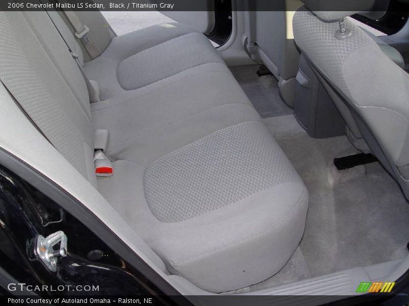 Black / Titanium Gray 2006 Chevrolet Malibu LS Sedan