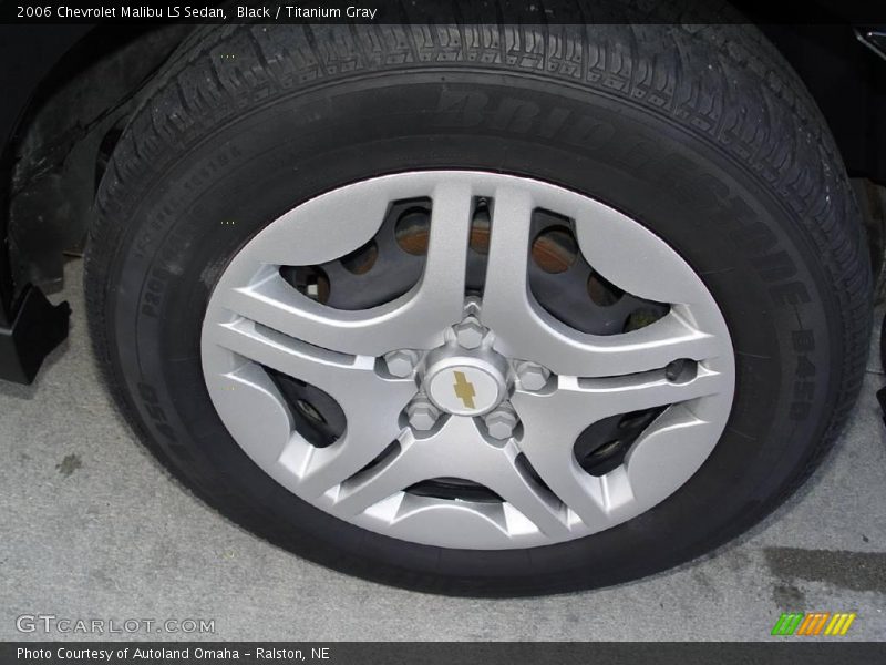 Black / Titanium Gray 2006 Chevrolet Malibu LS Sedan
