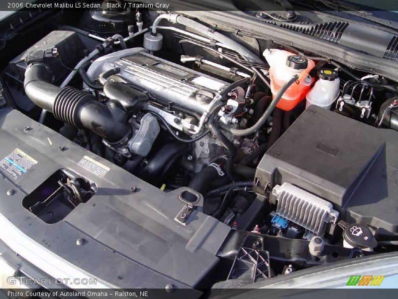 Black / Titanium Gray 2006 Chevrolet Malibu LS Sedan