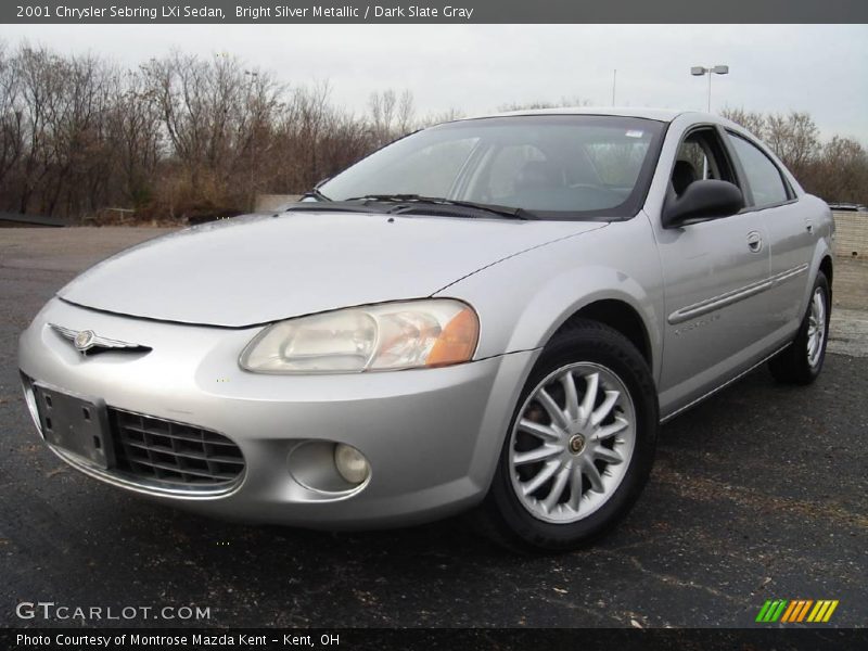 Bright Silver Metallic / Dark Slate Gray 2001 Chrysler Sebring LXi Sedan