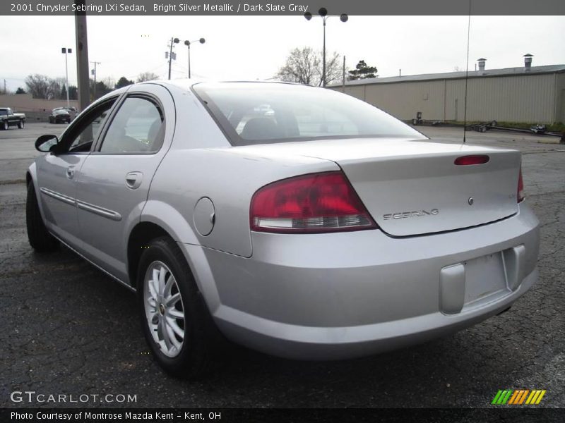 Bright Silver Metallic / Dark Slate Gray 2001 Chrysler Sebring LXi Sedan