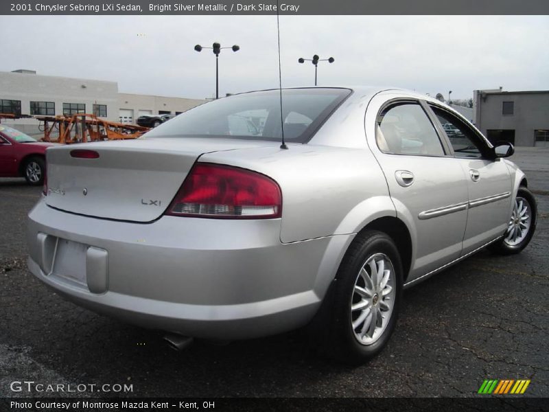 Bright Silver Metallic / Dark Slate Gray 2001 Chrysler Sebring LXi Sedan