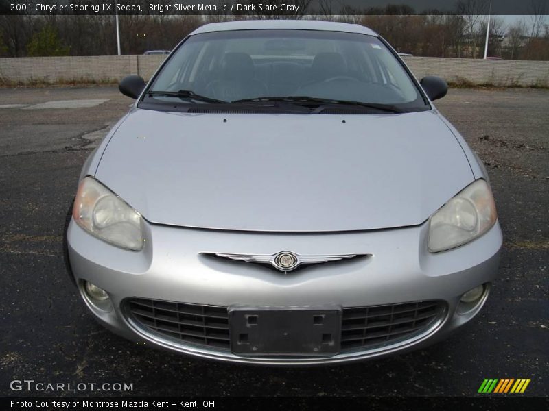 Bright Silver Metallic / Dark Slate Gray 2001 Chrysler Sebring LXi Sedan