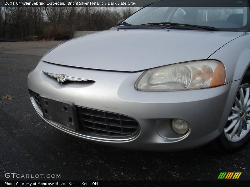 Bright Silver Metallic / Dark Slate Gray 2001 Chrysler Sebring LXi Sedan