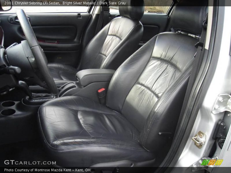 Bright Silver Metallic / Dark Slate Gray 2001 Chrysler Sebring LXi Sedan