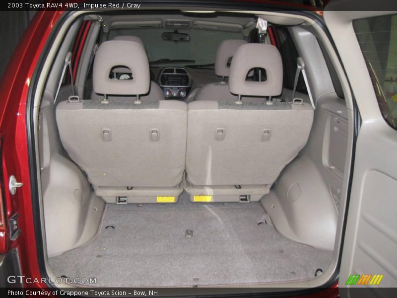 Impulse Red / Gray 2003 Toyota RAV4 4WD
