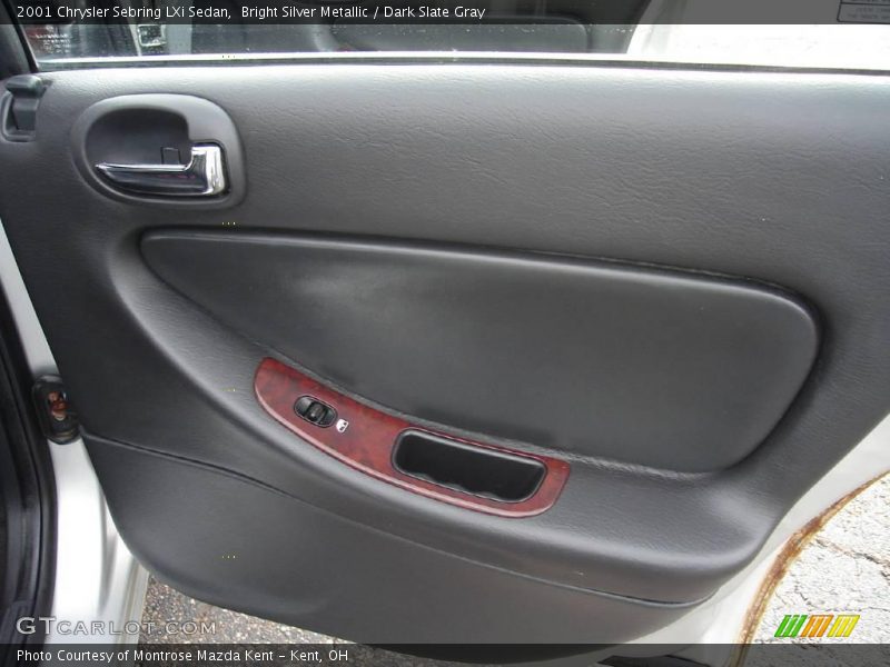 Bright Silver Metallic / Dark Slate Gray 2001 Chrysler Sebring LXi Sedan