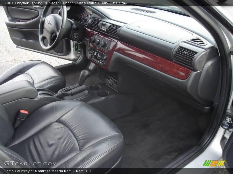 Bright Silver Metallic / Dark Slate Gray 2001 Chrysler Sebring LXi Sedan