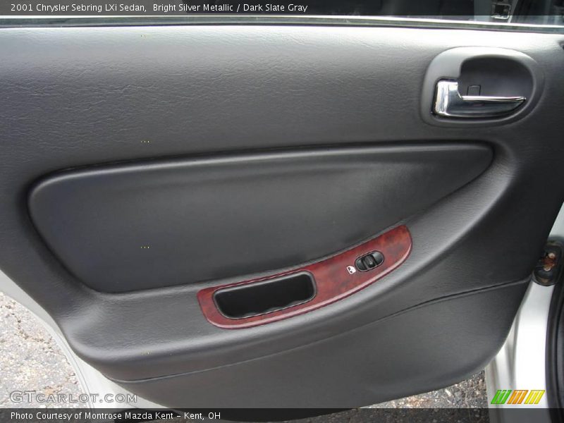 Bright Silver Metallic / Dark Slate Gray 2001 Chrysler Sebring LXi Sedan