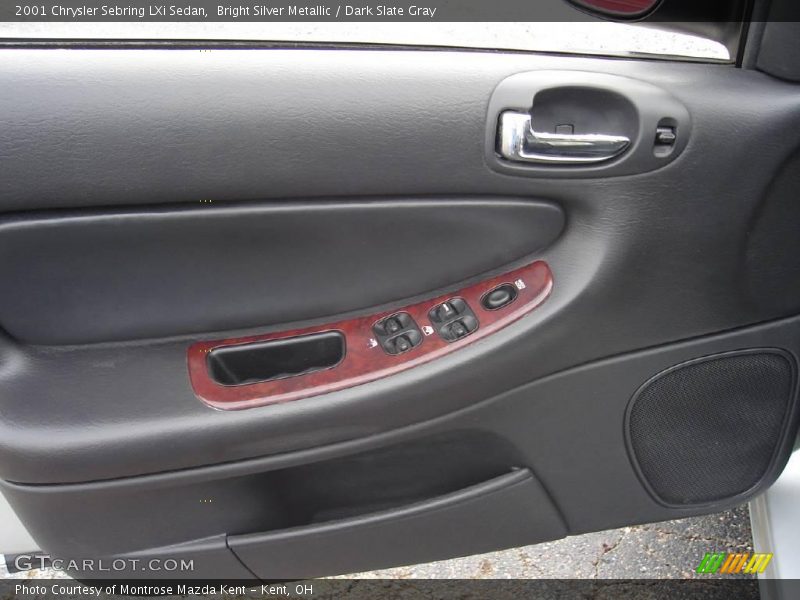 Bright Silver Metallic / Dark Slate Gray 2001 Chrysler Sebring LXi Sedan