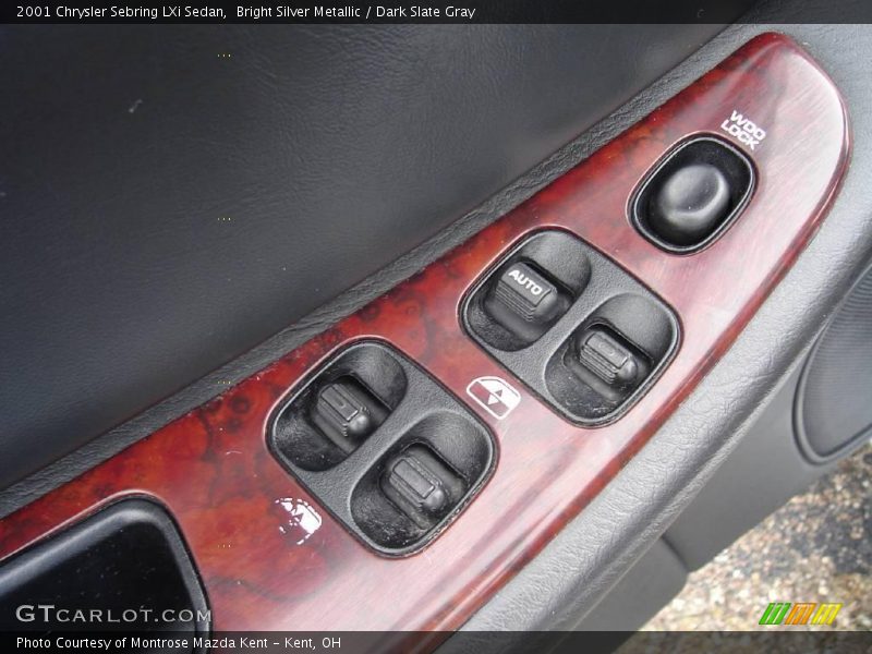 Bright Silver Metallic / Dark Slate Gray 2001 Chrysler Sebring LXi Sedan