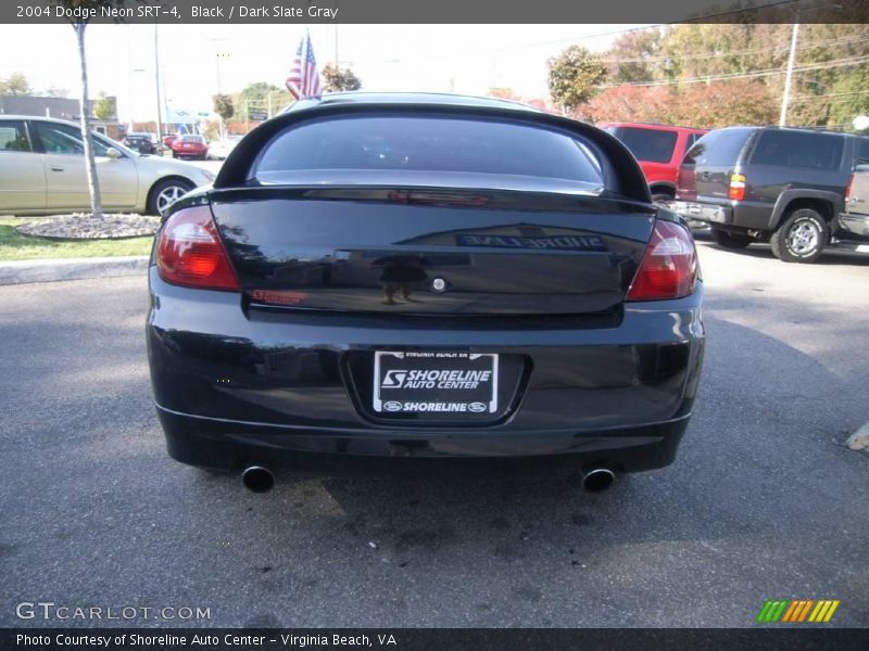 Black / Dark Slate Gray 2004 Dodge Neon SRT-4