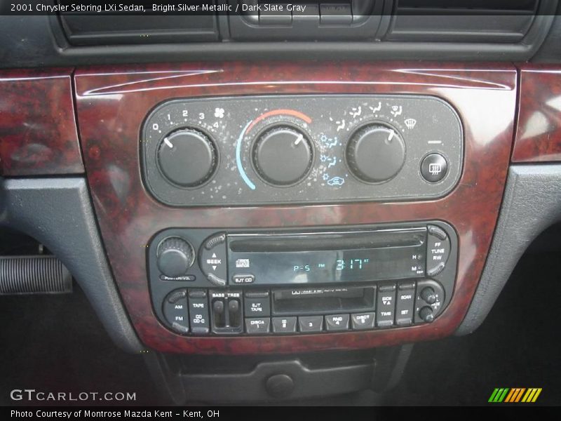 Bright Silver Metallic / Dark Slate Gray 2001 Chrysler Sebring LXi Sedan