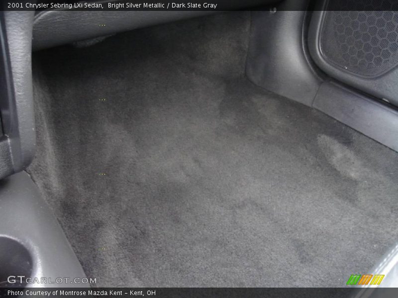 Bright Silver Metallic / Dark Slate Gray 2001 Chrysler Sebring LXi Sedan