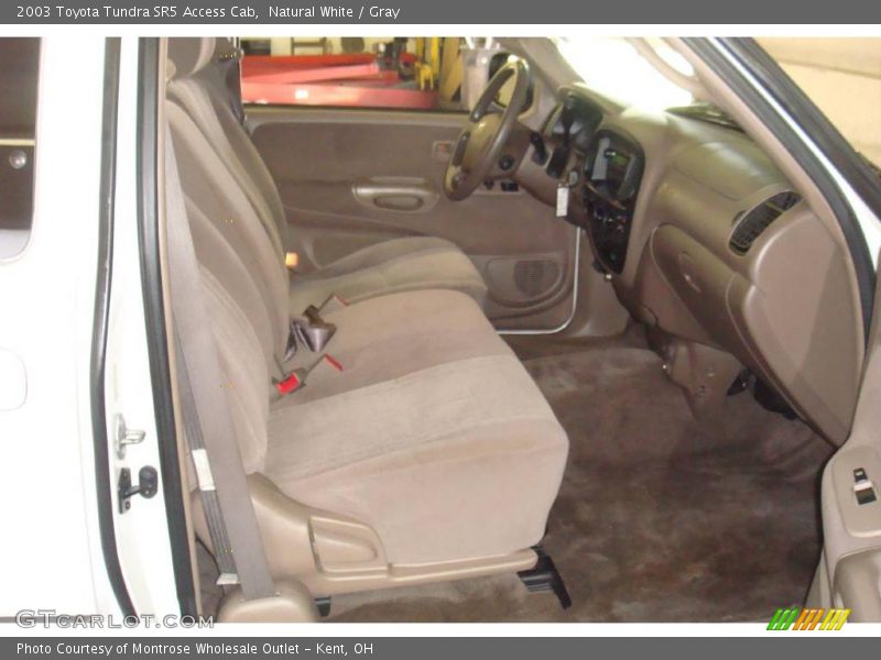 Natural White / Gray 2003 Toyota Tundra SR5 Access Cab