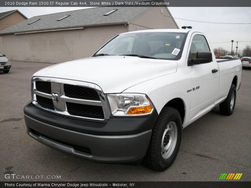 Stone White / Dark Slate/Medium Graystone 2010 Dodge Ram 1500 ST Regular Cab 4x4
