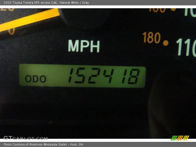 Natural White / Gray 2003 Toyota Tundra SR5 Access Cab