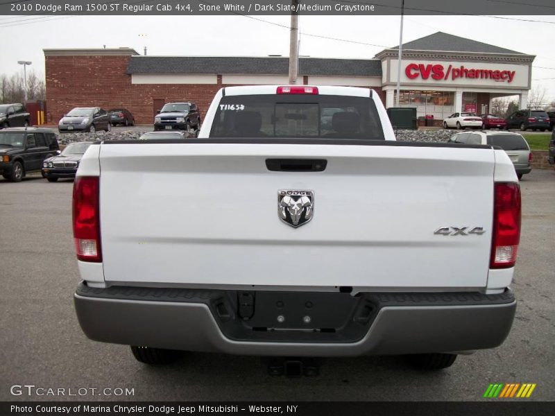 Stone White / Dark Slate/Medium Graystone 2010 Dodge Ram 1500 ST Regular Cab 4x4