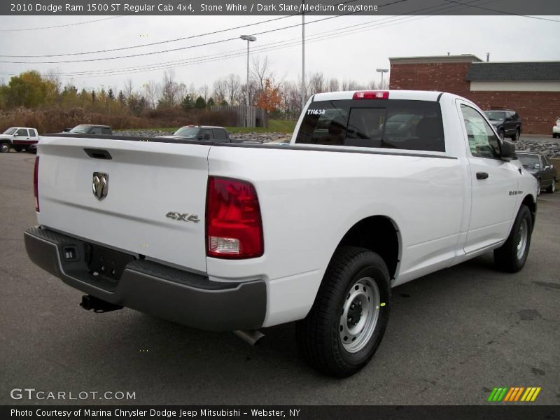 Stone White / Dark Slate/Medium Graystone 2010 Dodge Ram 1500 ST Regular Cab 4x4