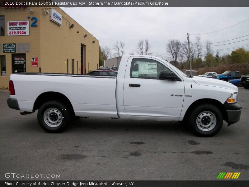 Stone White / Dark Slate/Medium Graystone 2010 Dodge Ram 1500 ST Regular Cab 4x4