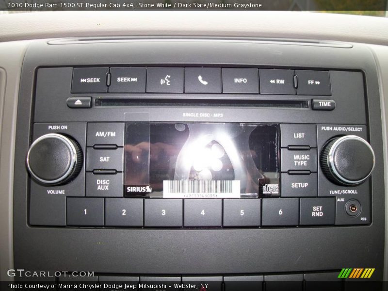Stone White / Dark Slate/Medium Graystone 2010 Dodge Ram 1500 ST Regular Cab 4x4