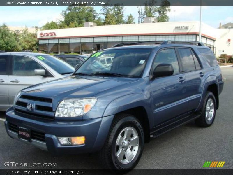 Pacific Blue Metallic / Stone 2004 Toyota 4Runner SR5 4x4