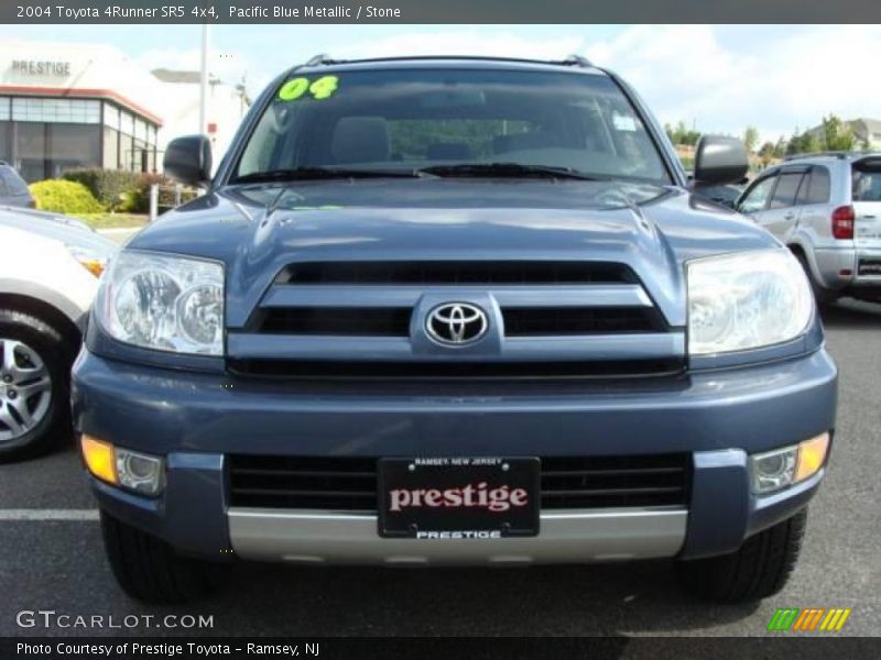 Pacific Blue Metallic / Stone 2004 Toyota 4Runner SR5 4x4