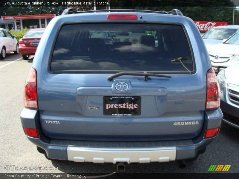 Pacific Blue Metallic / Stone 2004 Toyota 4Runner SR5 4x4