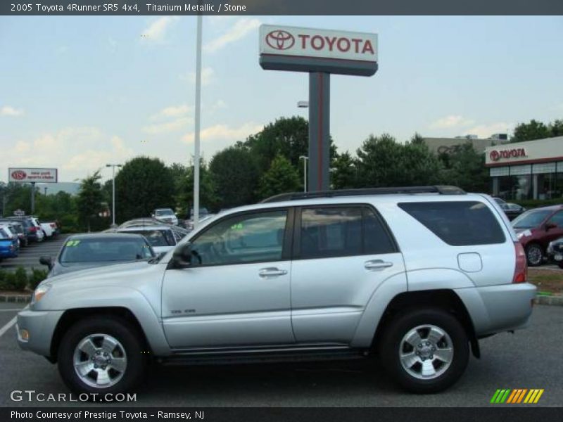 Titanium Metallic / Stone 2005 Toyota 4Runner SR5 4x4