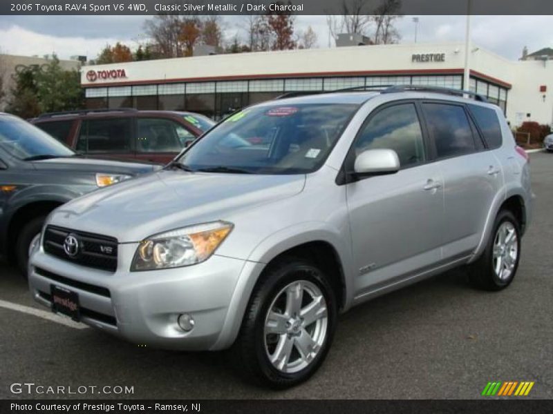 Classic Silver Metallic / Dark Charcoal 2006 Toyota RAV4 Sport V6 4WD