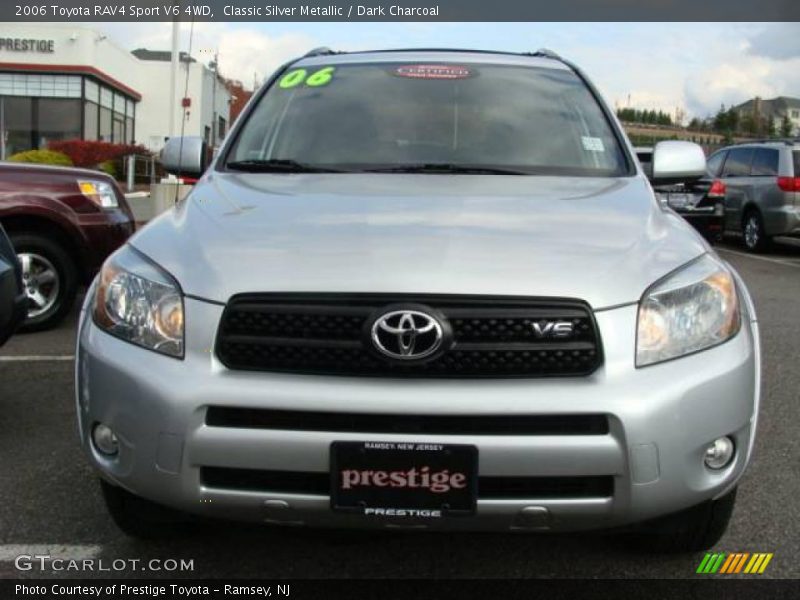 Classic Silver Metallic / Dark Charcoal 2006 Toyota RAV4 Sport V6 4WD