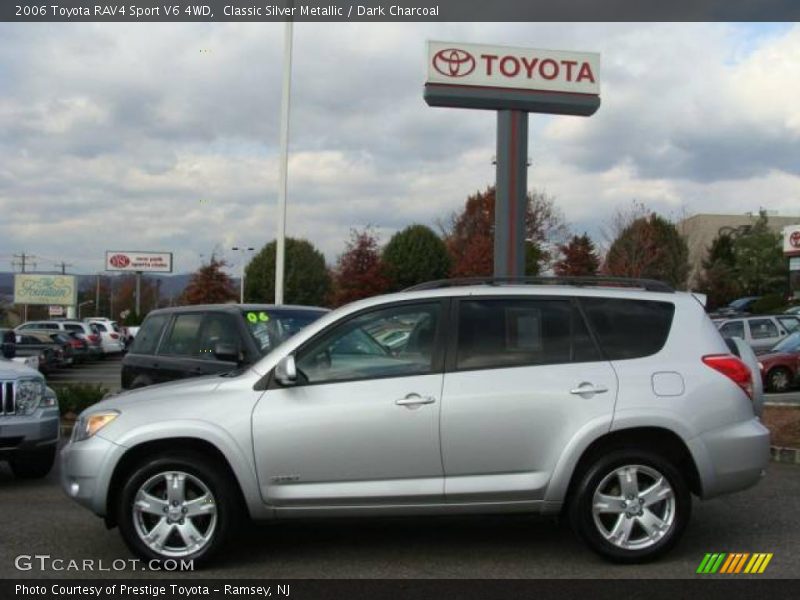 Classic Silver Metallic / Dark Charcoal 2006 Toyota RAV4 Sport V6 4WD