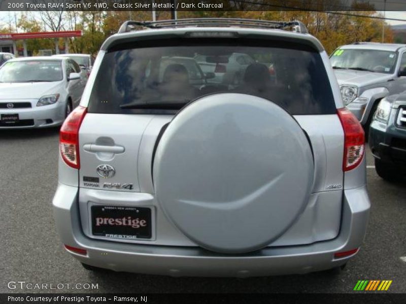 Classic Silver Metallic / Dark Charcoal 2006 Toyota RAV4 Sport V6 4WD
