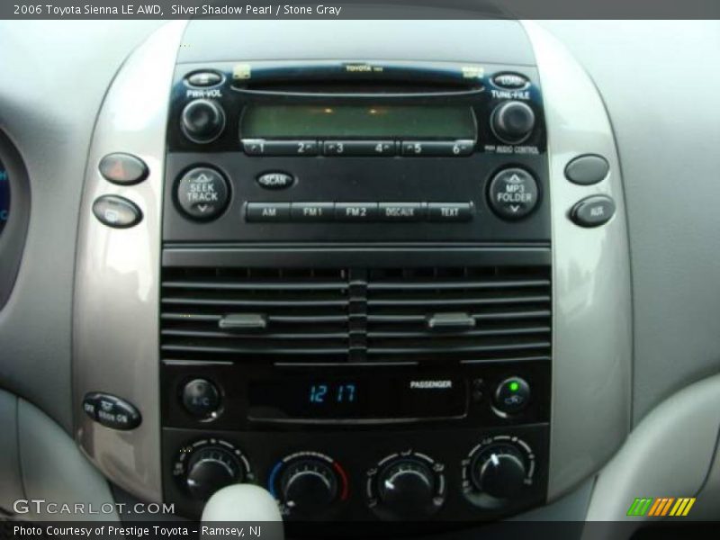 Silver Shadow Pearl / Stone Gray 2006 Toyota Sienna LE AWD