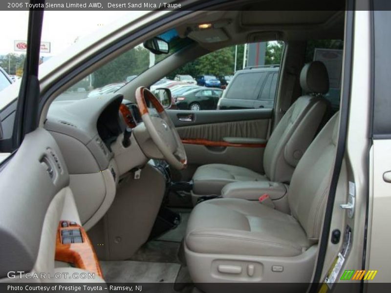 Desert Sand Mica / Taupe 2006 Toyota Sienna Limited AWD