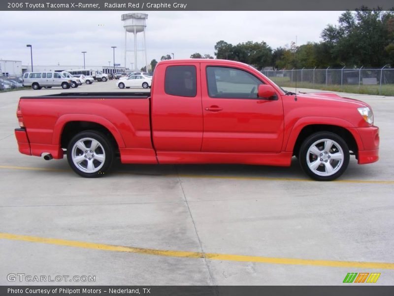 Radiant Red / Graphite Gray 2006 Toyota Tacoma X-Runner