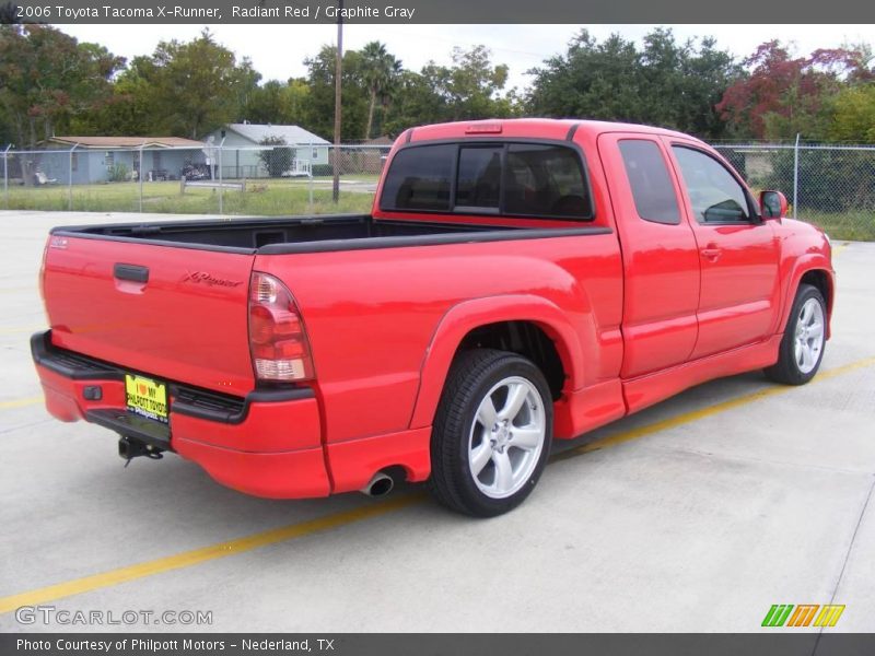 Radiant Red / Graphite Gray 2006 Toyota Tacoma X-Runner