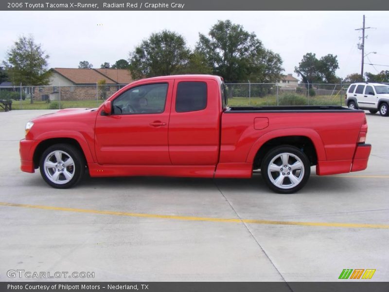 Radiant Red / Graphite Gray 2006 Toyota Tacoma X-Runner