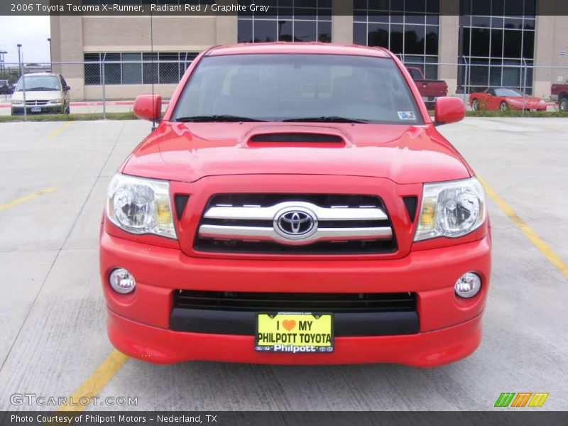Radiant Red / Graphite Gray 2006 Toyota Tacoma X-Runner