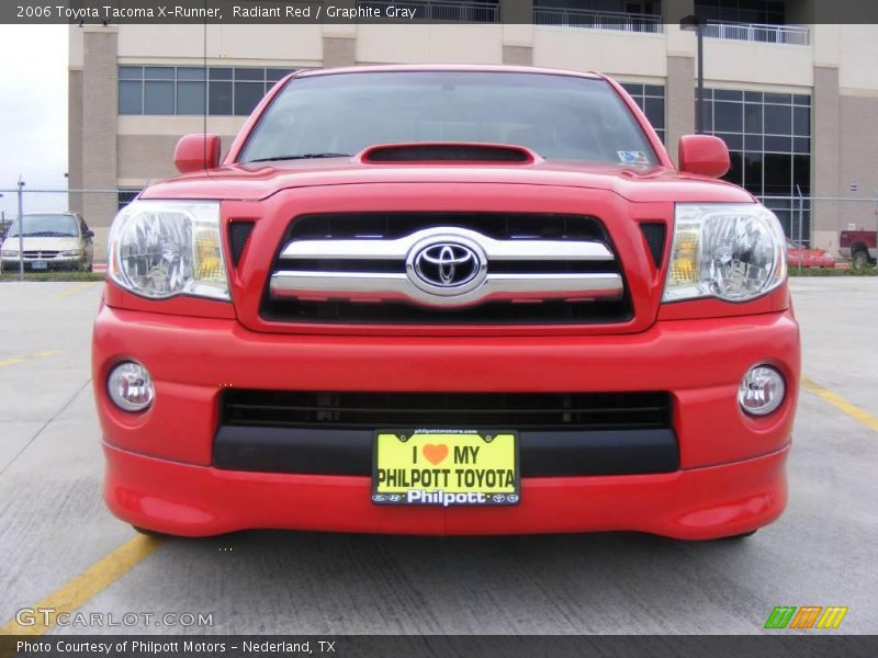 Radiant Red / Graphite Gray 2006 Toyota Tacoma X-Runner