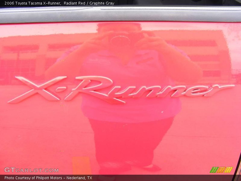 Radiant Red / Graphite Gray 2006 Toyota Tacoma X-Runner