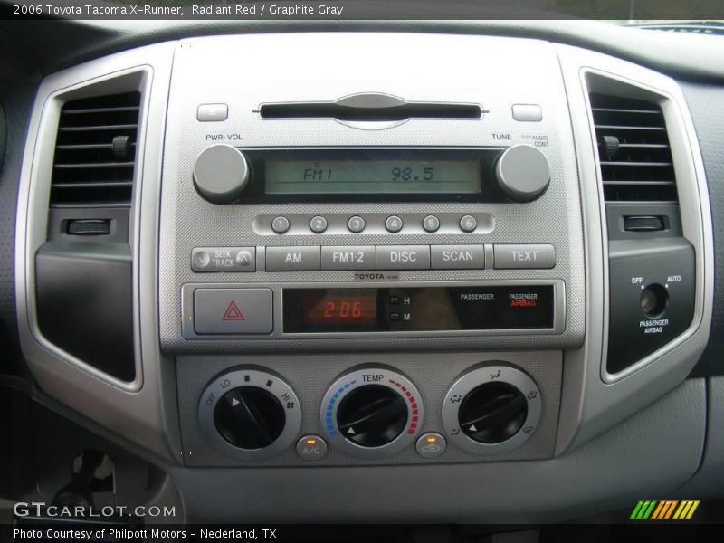 Radiant Red / Graphite Gray 2006 Toyota Tacoma X-Runner