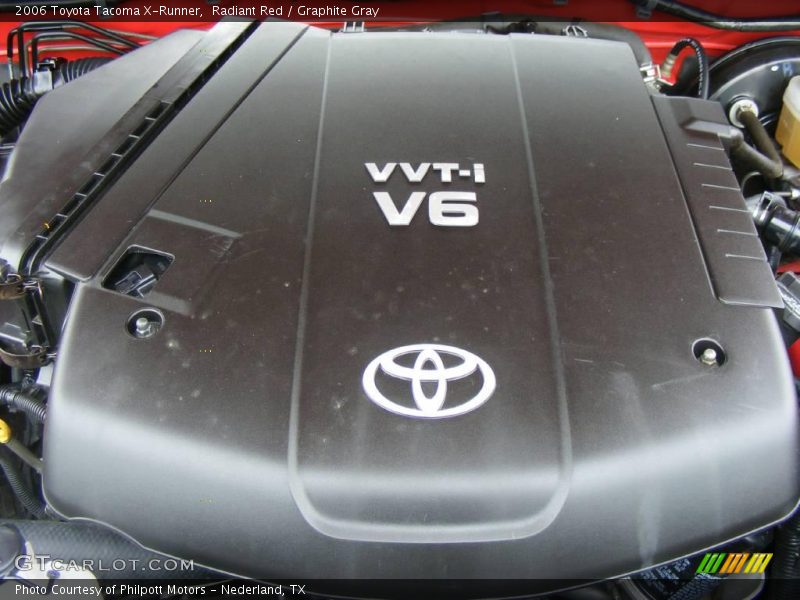 Radiant Red / Graphite Gray 2006 Toyota Tacoma X-Runner