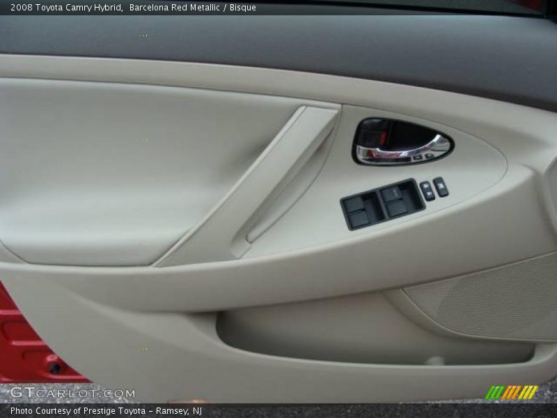 Barcelona Red Metallic / Bisque 2008 Toyota Camry Hybrid