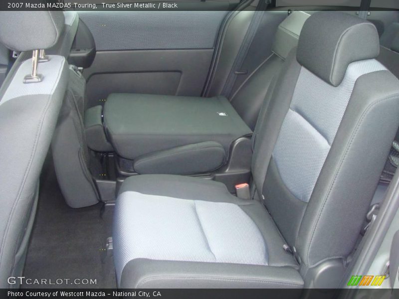 True Silver Metallic / Black 2007 Mazda MAZDA5 Touring