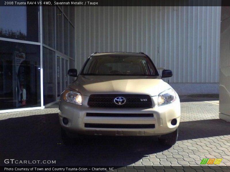 Savannah Metallic / Taupe 2008 Toyota RAV4 V6 4WD