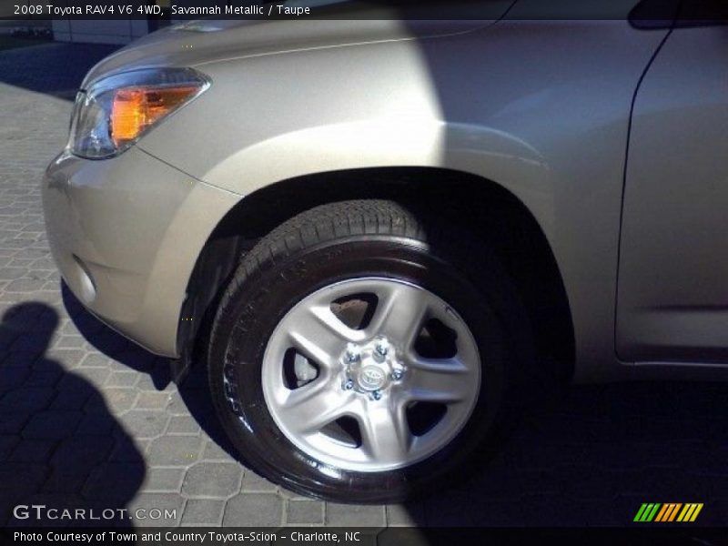 Savannah Metallic / Taupe 2008 Toyota RAV4 V6 4WD